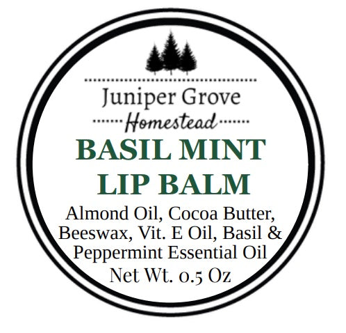 Basil Mint Lip Balm