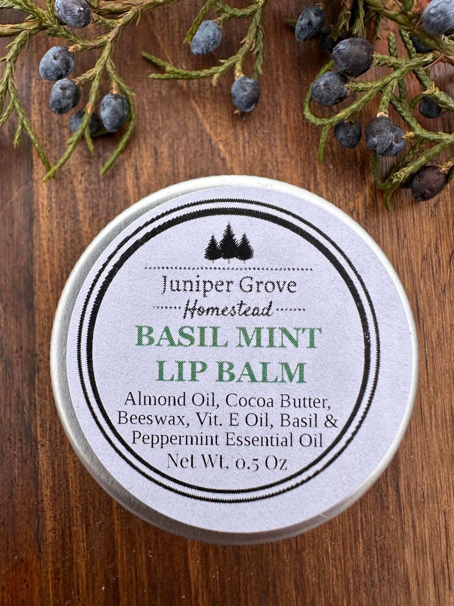 Basil Mint Lip Balm