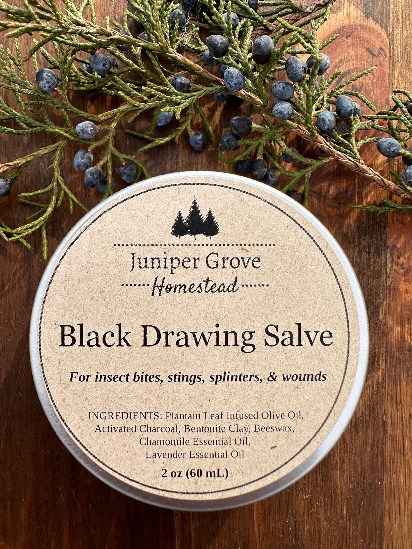 Black Healing & Drawing Salve