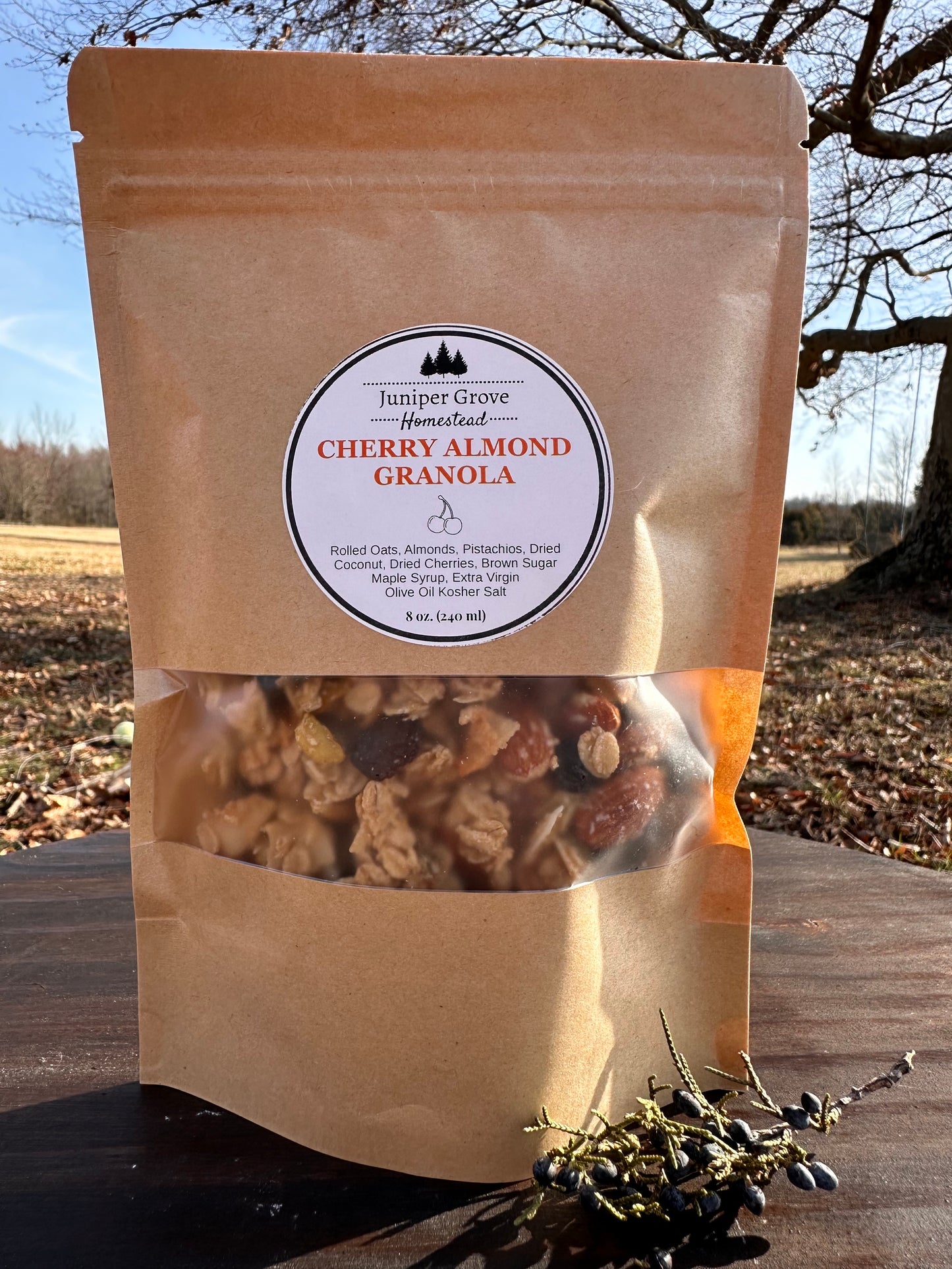 Cherry Almond Granola