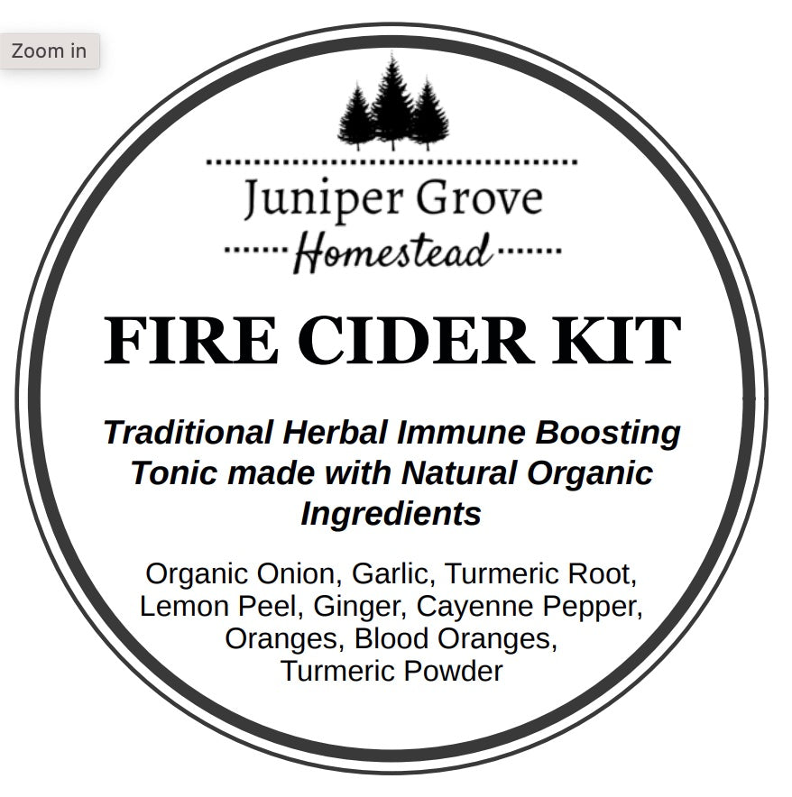 Handcrafted Fire Cider Kit