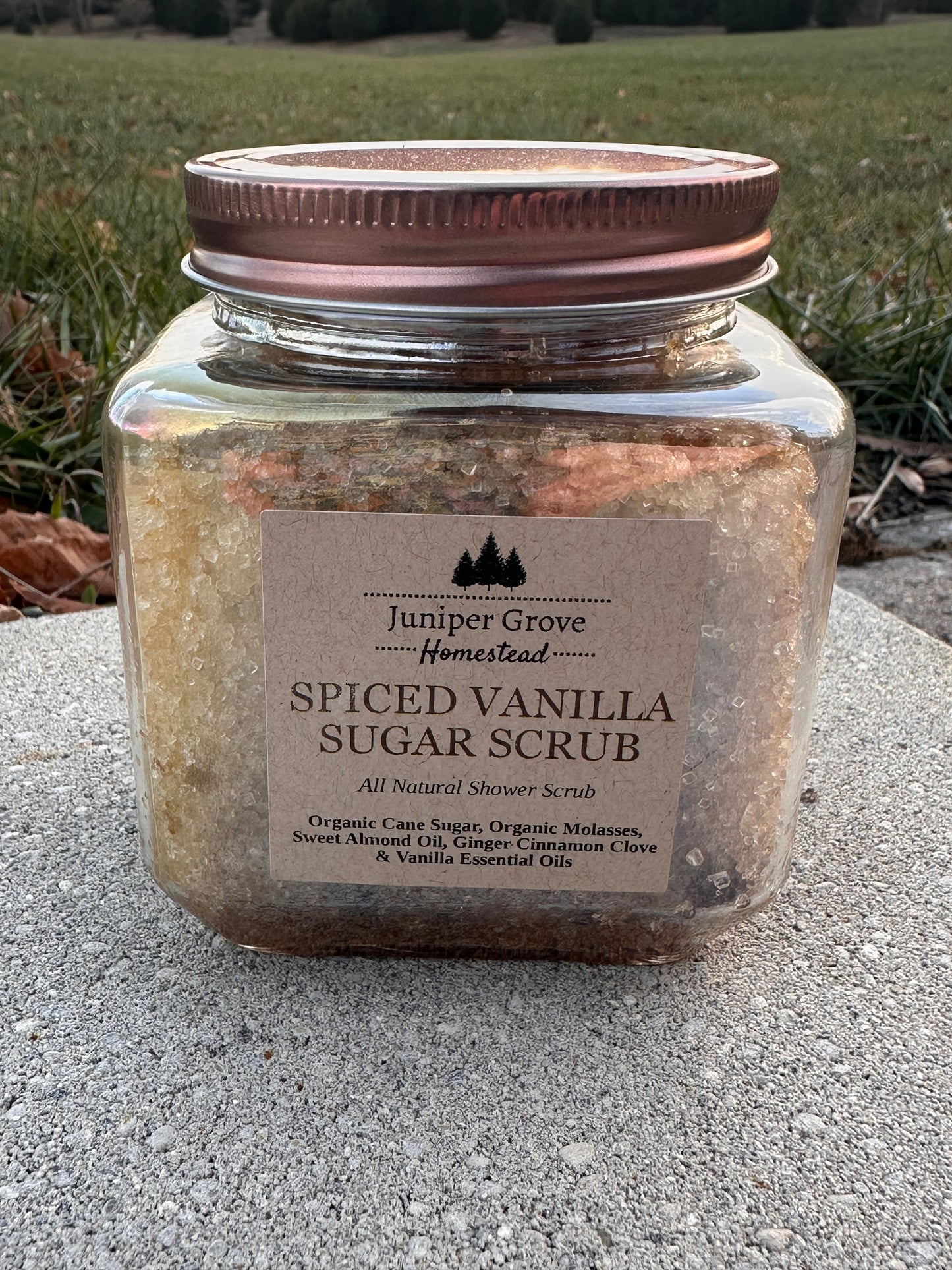 Spiced Vanilla Sugar Scrub
