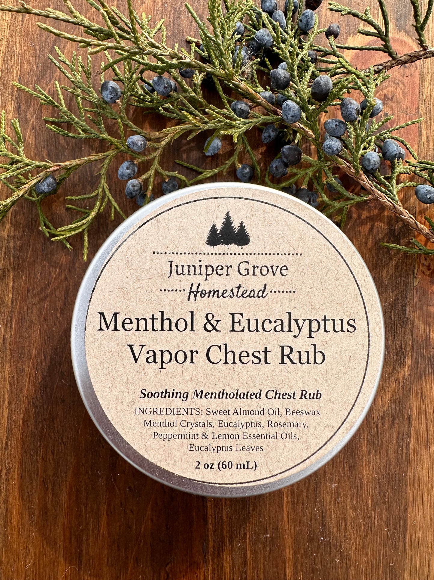 Menthol and Eucalyptus Vapor Chest Rub