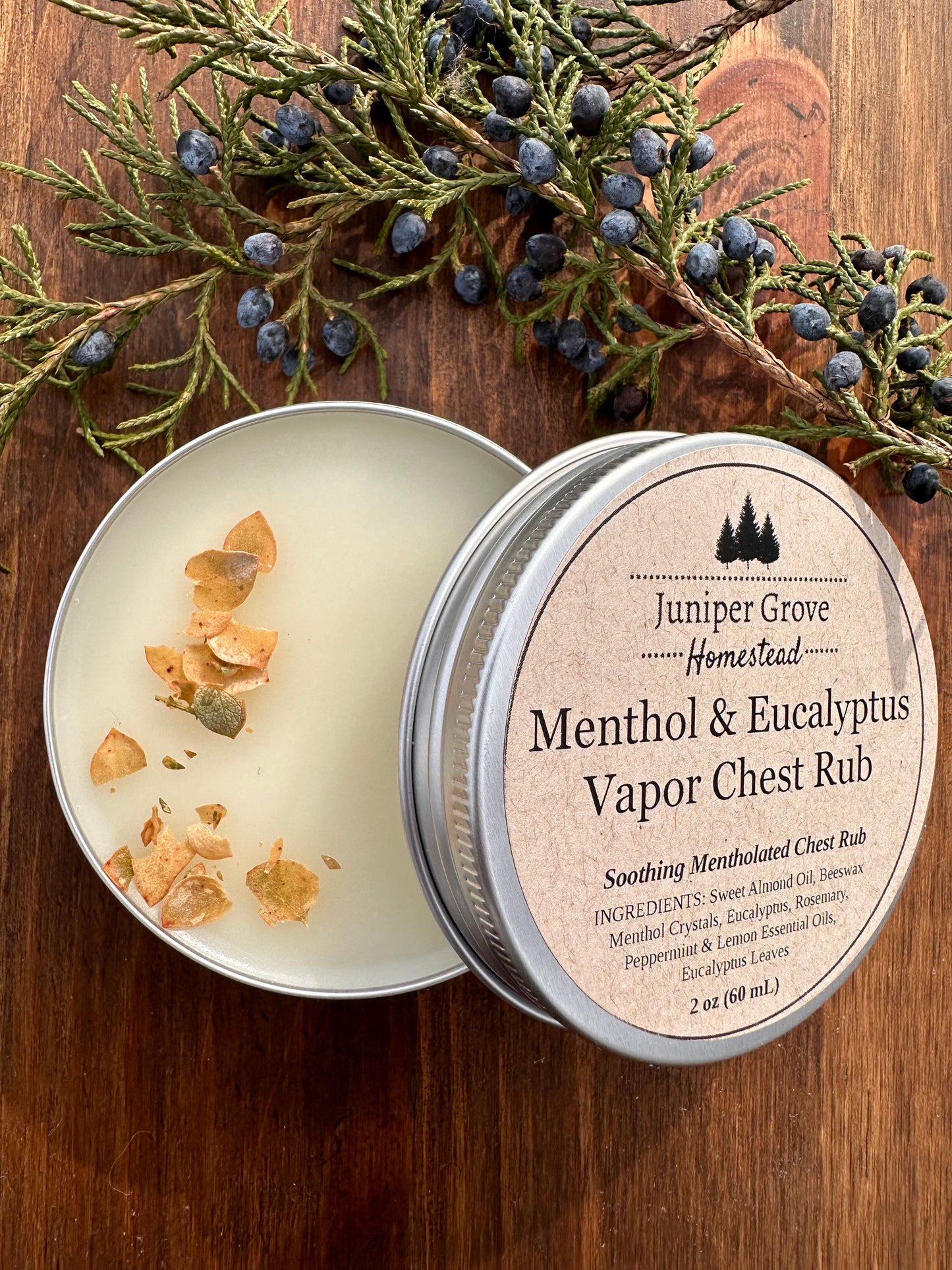 Menthol and Eucalyptus Vapor Chest Rub