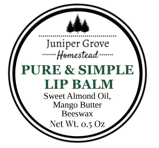 Pure and Simple Lip Balm