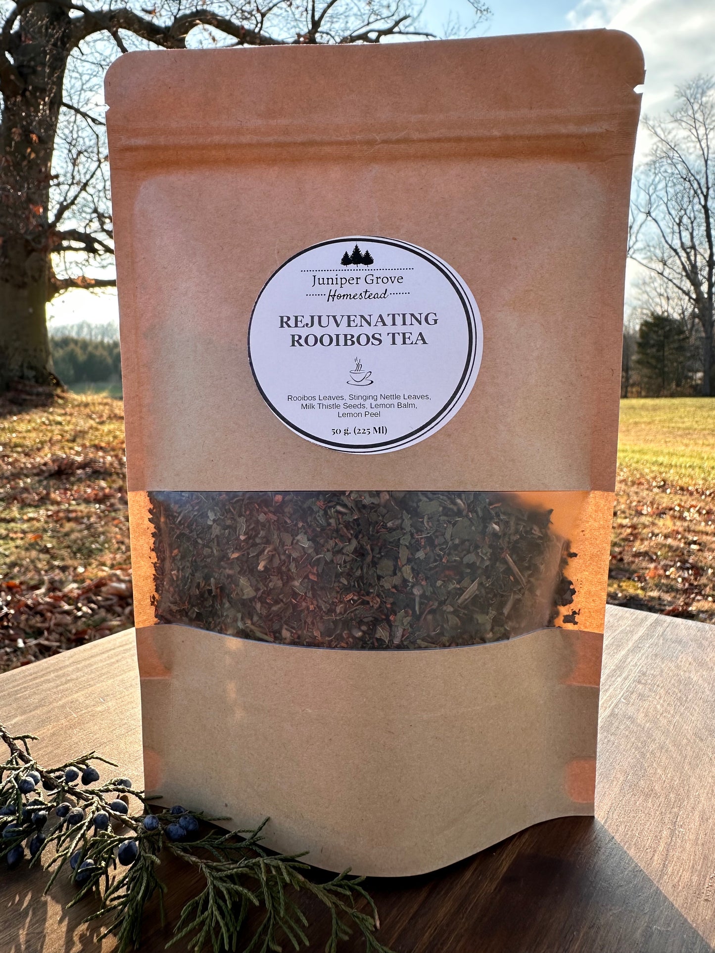 Rejuvenating Red Rooibos Herbal Tea