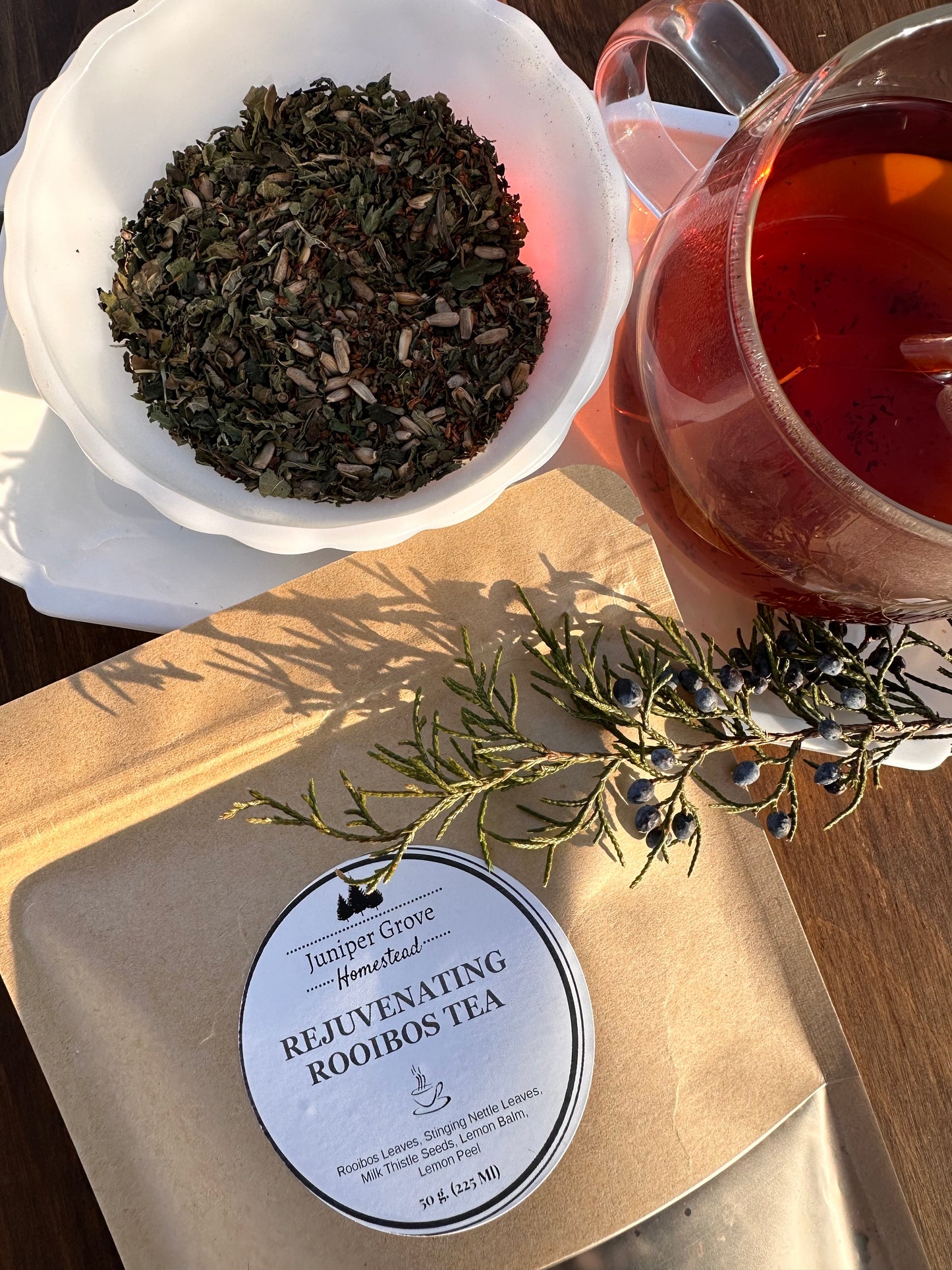 Rejuvenating Red Rooibos Herbal Tea
