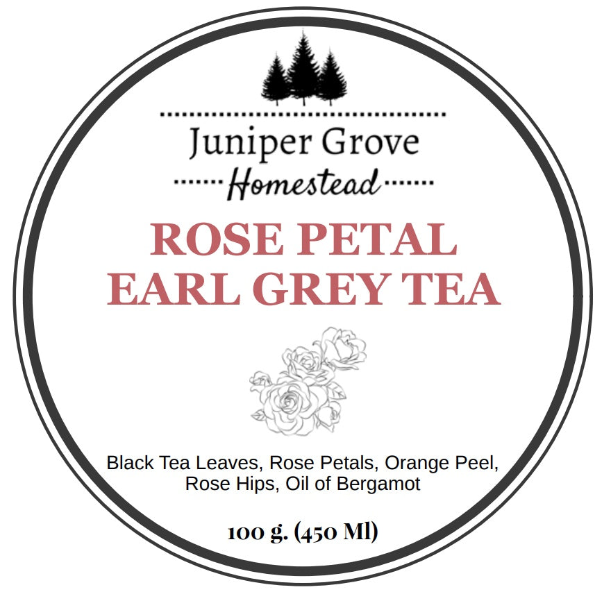Rose Petal Earl Grey Tea
