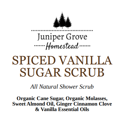 Spiced Vanilla Sugar Scrub