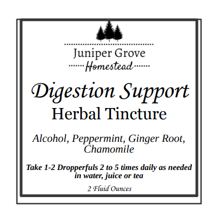 Digestion Support Herbal Tincture