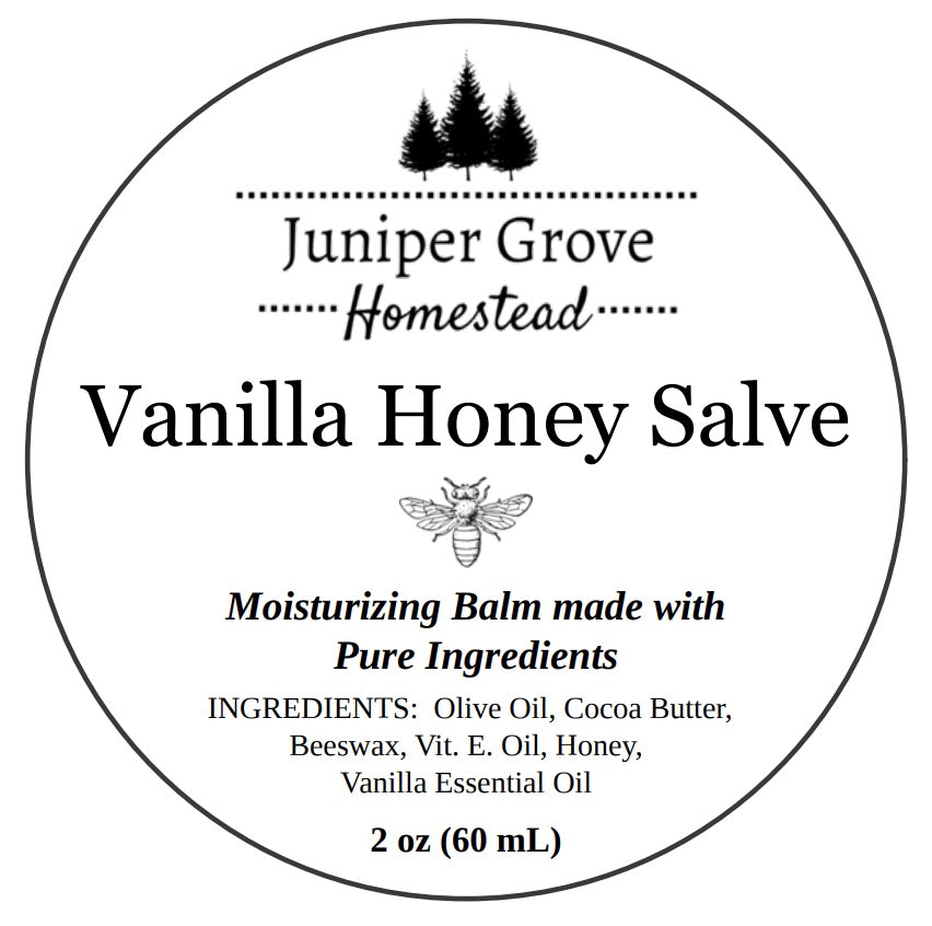 Vanilla Honey Hand and Body Salve