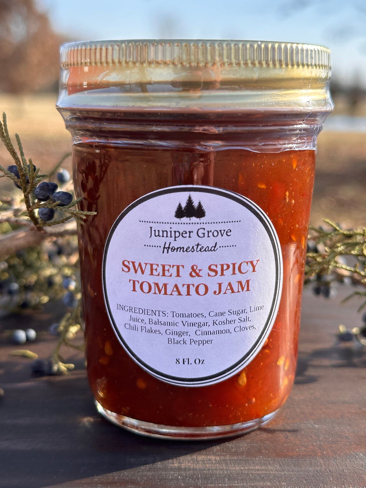 Sweet & Spicy Tomato Jam