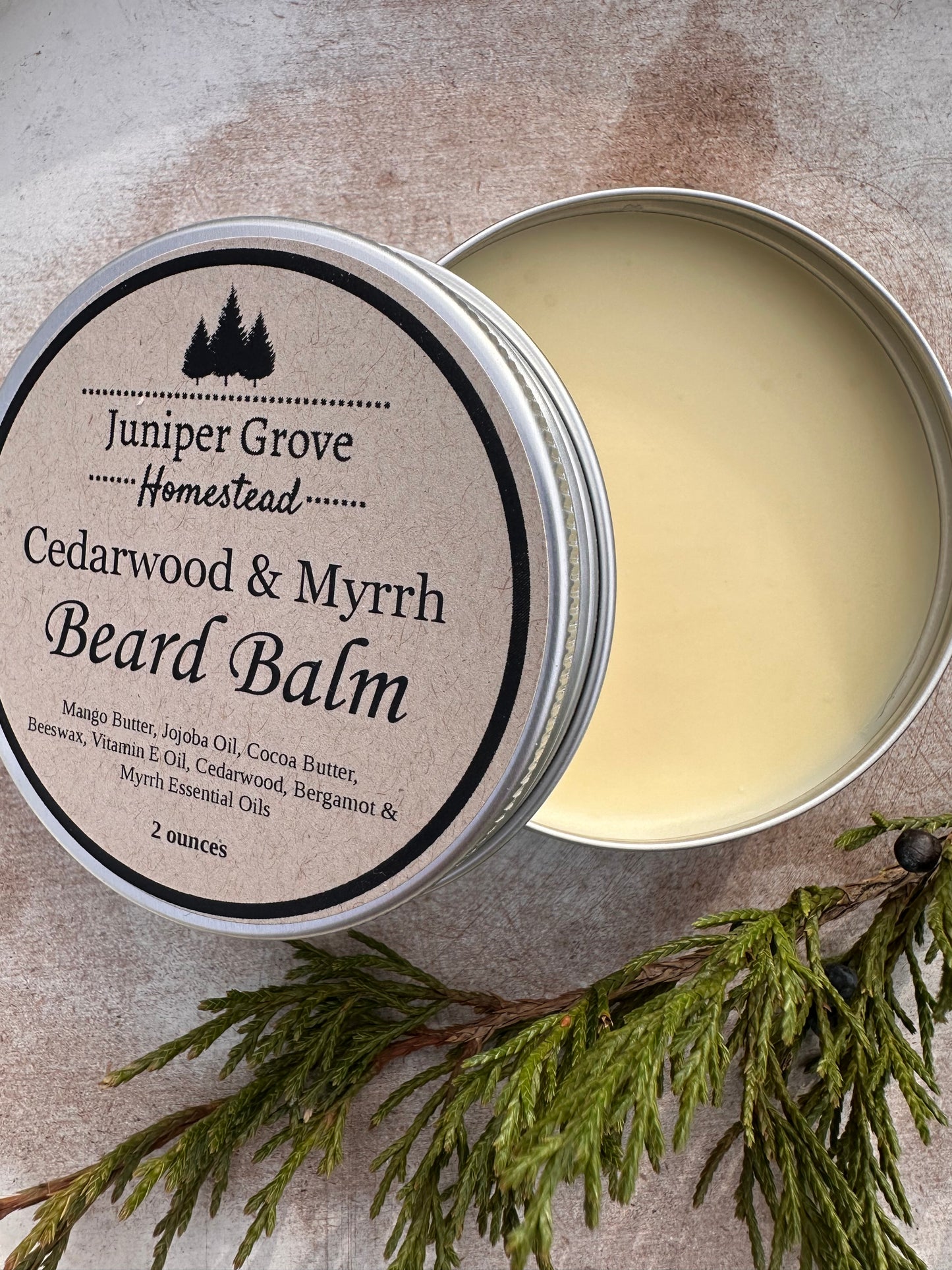 Cedarwood and Myrrh Beard Balm