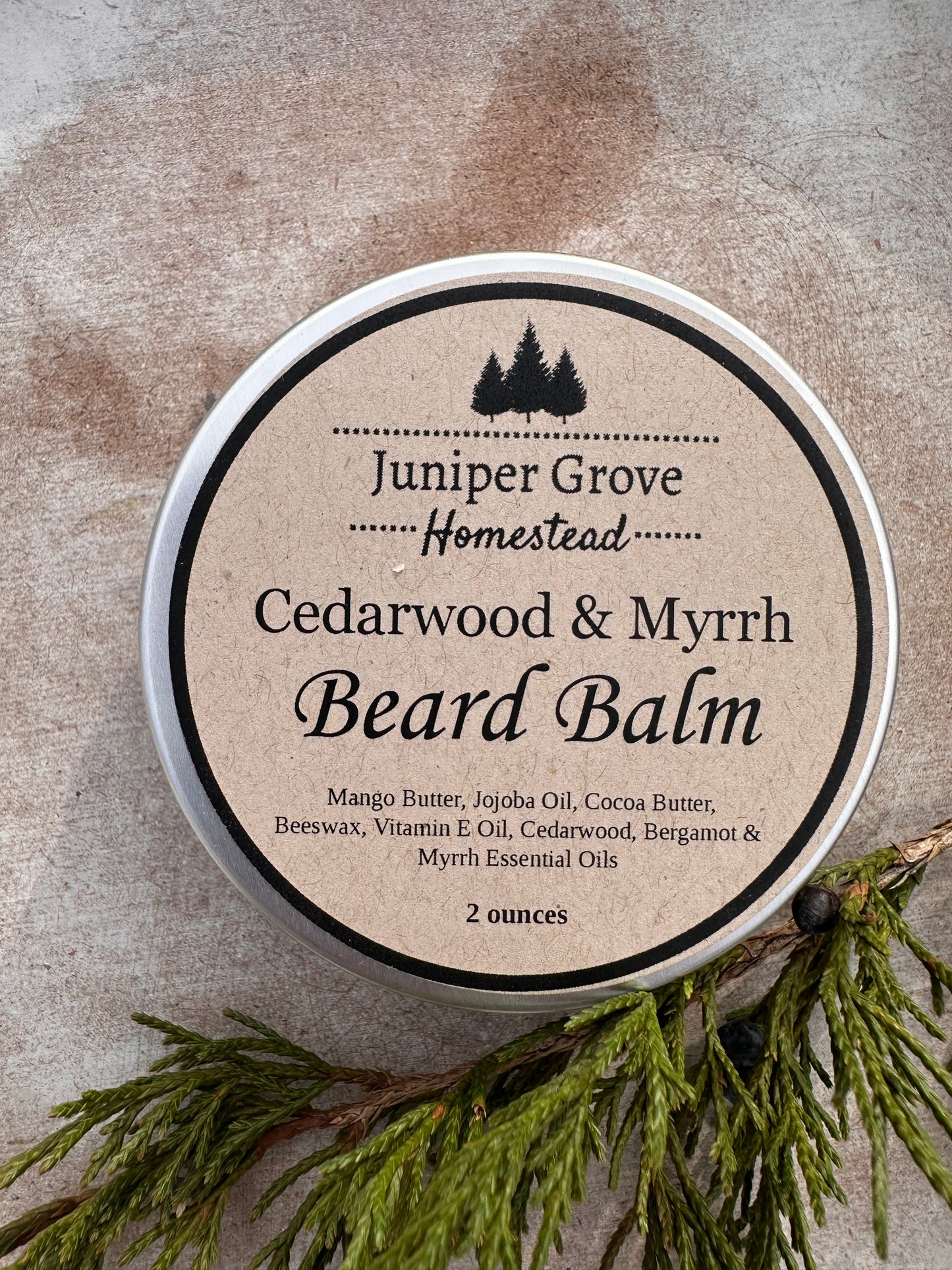 Cedarwood and Myrrh Beard Balm
