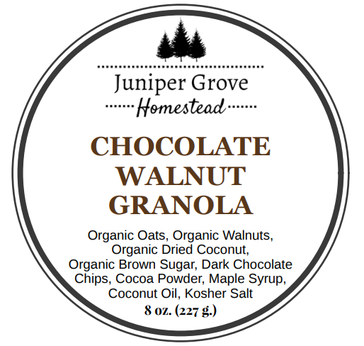 Chocolate Walnut Granola